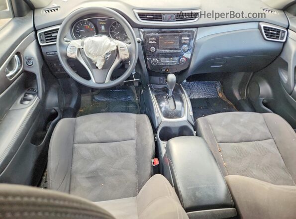 KNMAT2MT5GP706359 2016 NISSAN ROGUE White Dashboard view