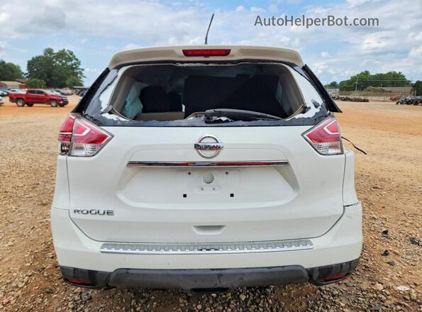 KNMAT2MT5GP728264 2016 NISSAN ROGUE White Widok z tyłu