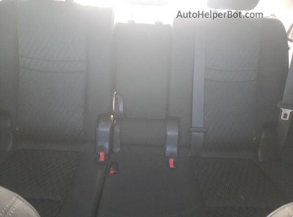 KNMAT2MT5HP598570 2017 NISSAN ROGUE Black Vista de los asientos traseros