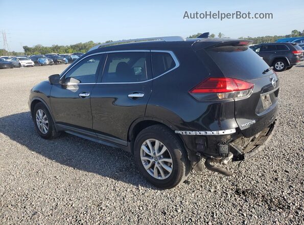 KNMAT2MT5HP598570 2017 NISSAN ROGUE Black Trasero izquierdo
