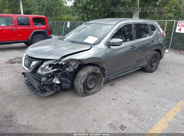 KNMAT2MT5JP507285 2018 NISSAN ROGUE Gray Передня ліва чверть