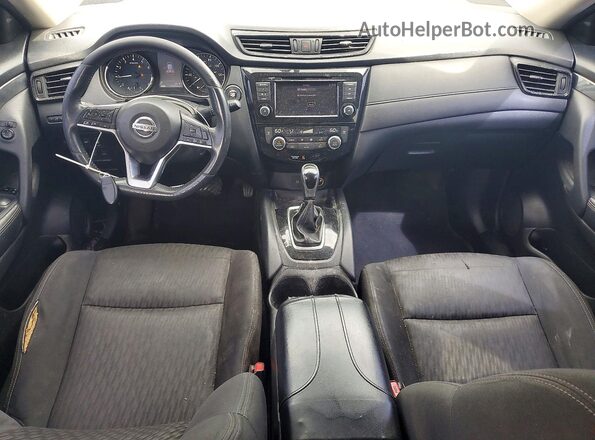 KNMAT2MT5JP514558 2018 NISSAN ROGUE Black წინა პანელის ხედი