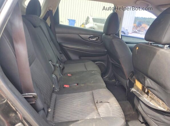 KNMAT2MT5JP514558 2018 NISSAN ROGUE Black უკანა სალონის ხედი