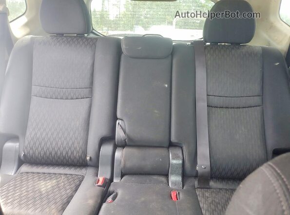 KNMAT2MT5JP514558 2018 NISSAN ROGUE Black უკანა სავარძლების ხედი