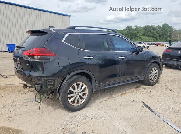 KNMAT2MT5JP514558 2018 NISSAN ROGUE Black უკანა მარჯვენა