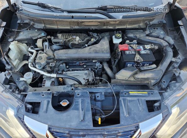 KNMAT2MT5JP555594 2018 NISSAN ROGUE Черный Вид задней части салона