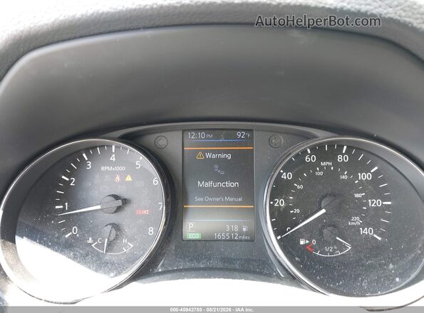 KNMAT2MT5JP580530 2018 NISSAN ROGUE White Вид задніх сидінь
