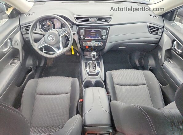 KNMAT2MT5JP582195 2018 NISSAN ROGUE Синий Вид панели приборов
