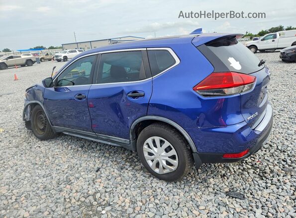 KNMAT2MT5JP582195 2018 NISSAN ROGUE Синий Задняя левая четверть