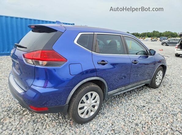 KNMAT2MT5JP582195 2018 NISSAN ROGUE Синий Задняя правая четверть