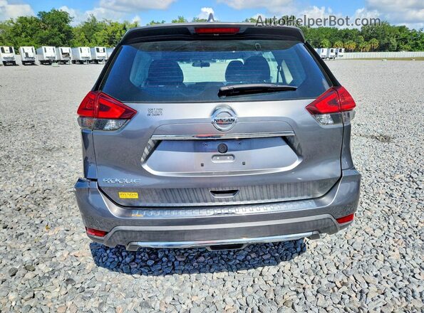 KNMAT2MT5JP582827 2018 NISSAN ROGUE Gray უკანა ხედი