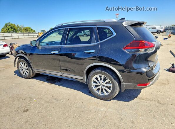KNMAT2MT5JP593438 2018 NISSAN ROGUE Черный Задняя левая четверть