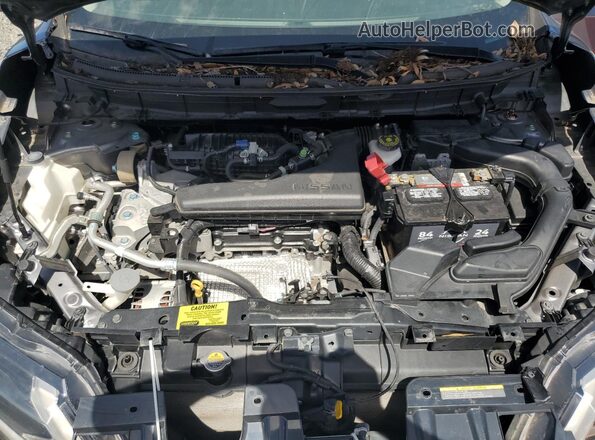 KNMAT2MT5JP596484 2018 NISSAN ROGUE Черный Вид задней части салона