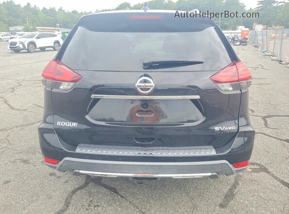 KNMAT2MT5JP603546 2018 NISSAN ROGUE Black უკანა ხედი