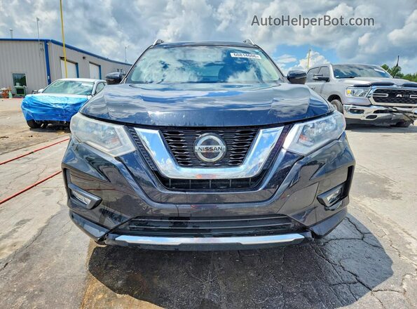 KNMAT2MT5JP618614 2018 NISSAN ROGUE Black Widok z przodu