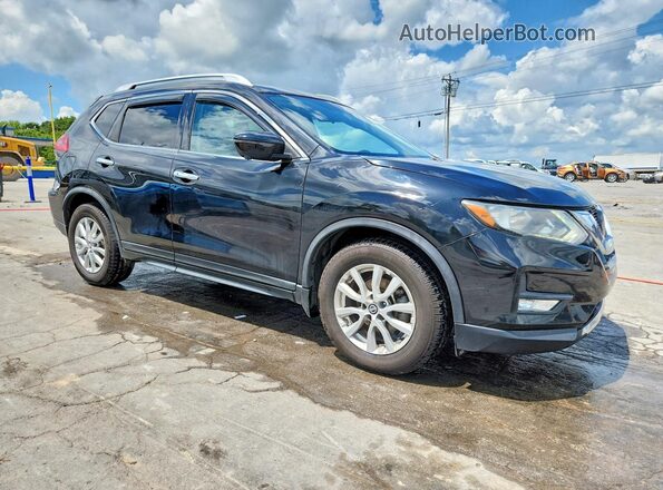 KNMAT2MT5JP618614 2018 NISSAN ROGUE Black Przód prawy