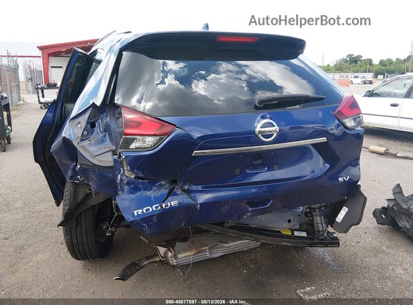KNMAT2MT5KP512763 2019 NISSAN ROGUE Синий Вид спереди