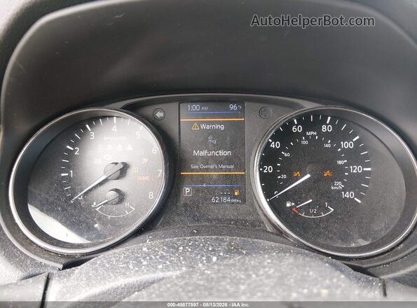 KNMAT2MT5KP512763 2019 NISSAN ROGUE Синий Вид задних сидений