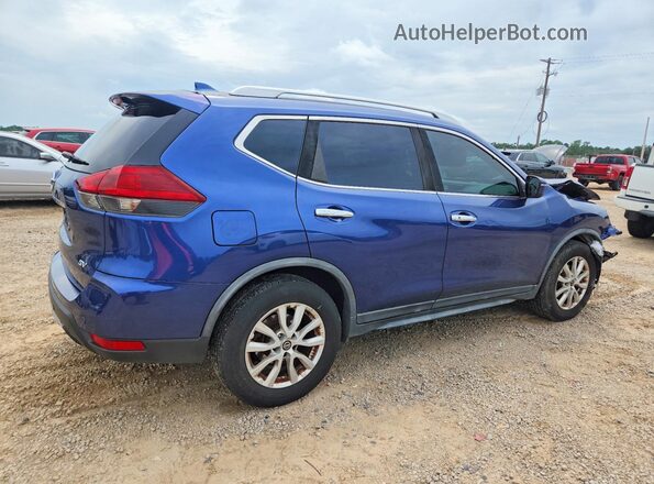 KNMAT2MT5KP522550 2019 NISSAN ROGUE Blue Задня права чверть