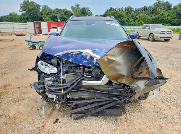 KNMAT2MT5KP522550 2019 NISSAN ROGUE Blue Вид спереду