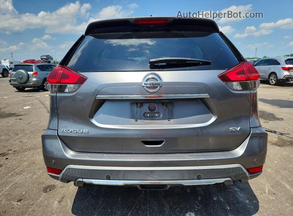 KNMAT2MT5KP532298 2017 NISSAN ROGUE Gray უკანა ხედი