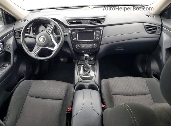 KNMAT2MT5KP546475 2019 NISSAN ROGUE Silver Вид панелі приладів