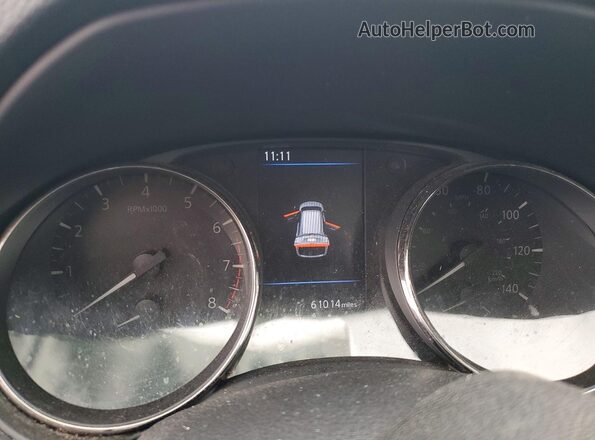 KNMAT2MT5KP546475 2019 NISSAN ROGUE Silver Вид щитка приладів