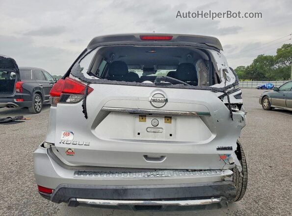 KNMAT2MT5KP546475 2019 NISSAN ROGUE Silver Вид ззаду