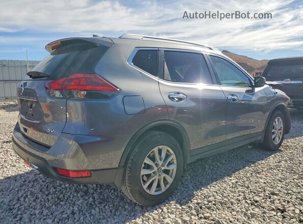 KNMAT2MT5KP556021 2019 NISSAN ROGUE Серый Задняя правая четверть