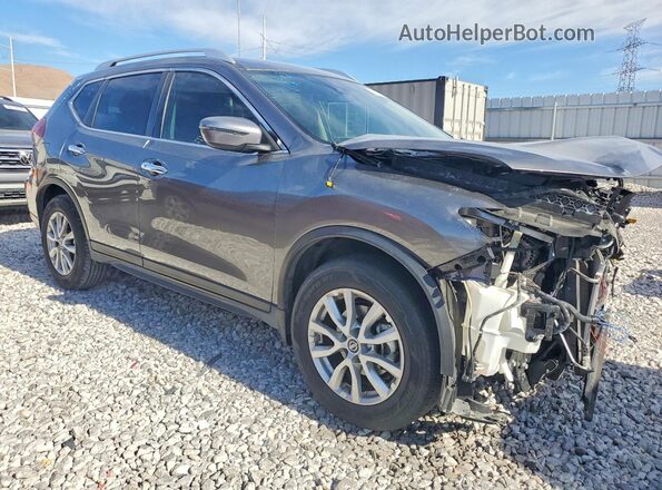 KNMAT2MT5KP556021 2019 NISSAN ROGUE Серый Передняя правая четверть