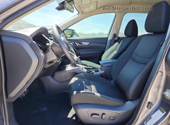 KNMAT2MT5KP556021 2019 NISSAN ROGUE Серый Вид салона спереди