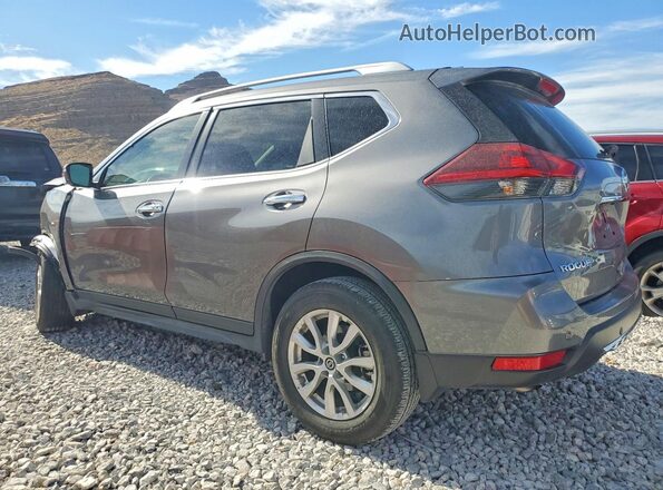 KNMAT2MT5KP556021 2019 NISSAN ROGUE Серый Задняя левая четверть