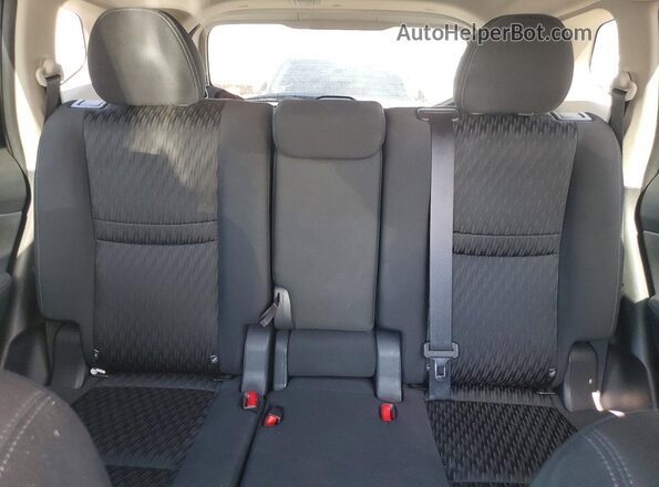 KNMAT2MT5KP556021 2019 NISSAN ROGUE Серый Вид задних сидений