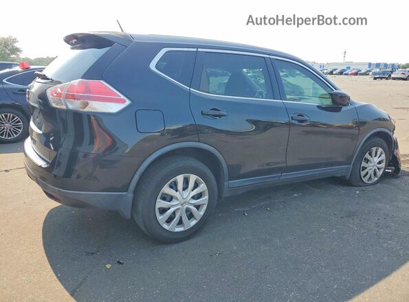 KNMAT2MT6GP604844 2016 NISSAN ROGUE Black Задня права чверть