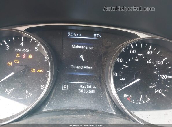 KNMAT2MT6GP640520 2016 NISSAN ROGUE Black Widok tylnych siedzeń