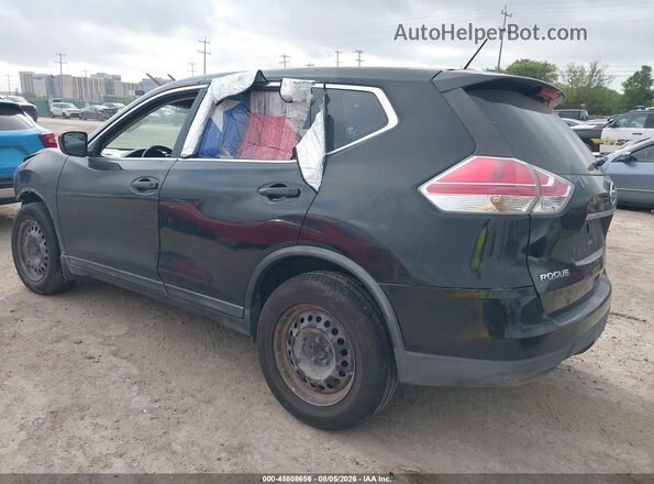 KNMAT2MT6GP640520 2016 NISSAN ROGUE Black Tył lewy
