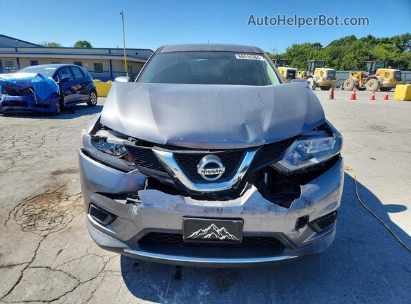 KNMAT2MT6GP676076 2016 NISSAN ROGUE Gray Հետևի նստատեղերի տեսք
