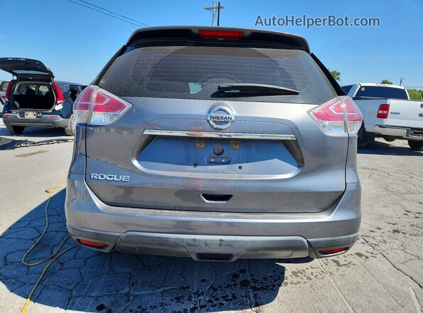 KNMAT2MT6GP676076 2016 NISSAN ROGUE Gray Շարժիչի բաժամունքի տեսք