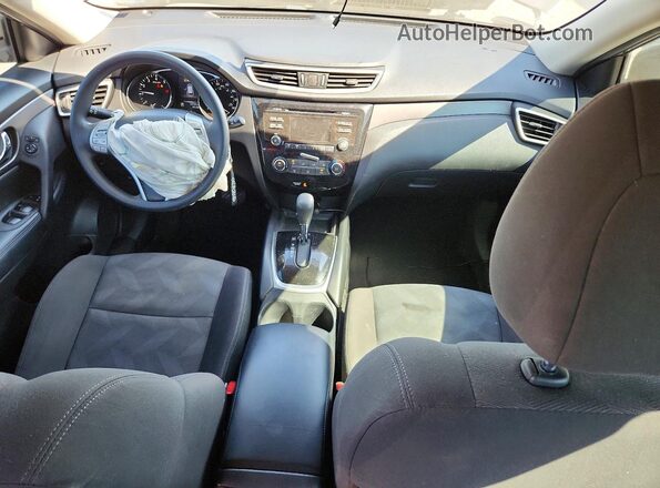 KNMAT2MT6GP676076 2016 NISSAN ROGUE Gray Սալոնի 360 աստիճան տեսք
