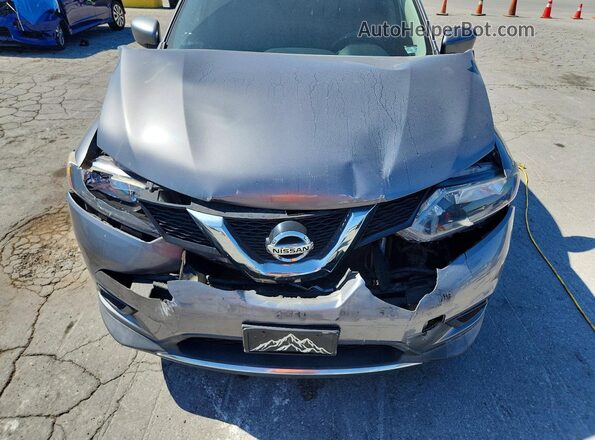 KNMAT2MT6GP676076 2016 NISSAN ROGUE Gray 