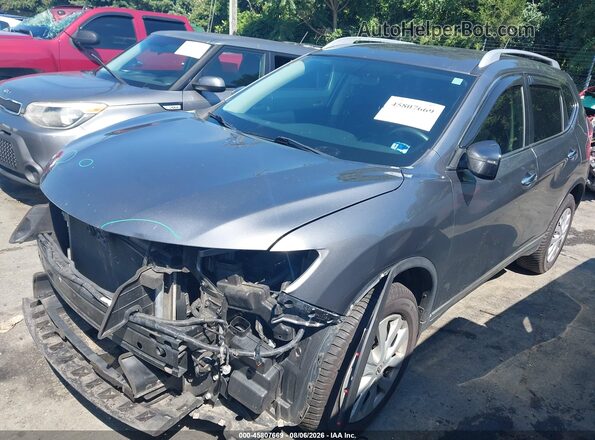 KNMAT2MT6GP698806 2016 NISSAN ROGUE Gray Przód lewy