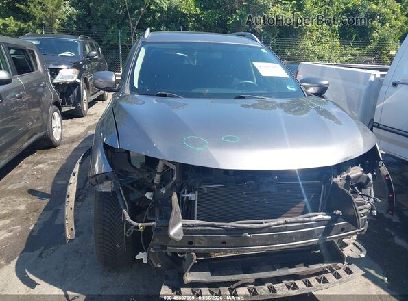 KNMAT2MT6GP698806 2016 NISSAN ROGUE Gray Widok z przodu