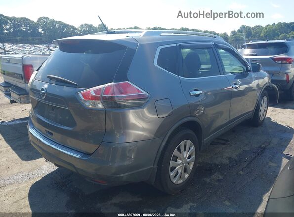 KNMAT2MT6GP698806 2016 NISSAN ROGUE Gray Tył prawy