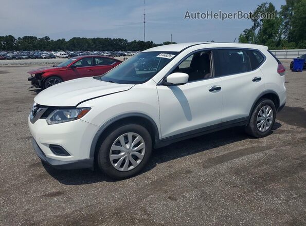 KNMAT2MT6GP704846 2016 NISSAN ROGUE White უკანა მარცხენა