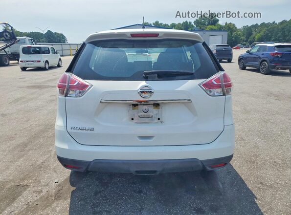 KNMAT2MT6GP704846 2016 NISSAN ROGUE White წინა სალონის ხედი