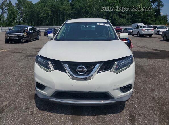 KNMAT2MT6GP704846 2016 NISSAN ROGUE White უკანა ხედი