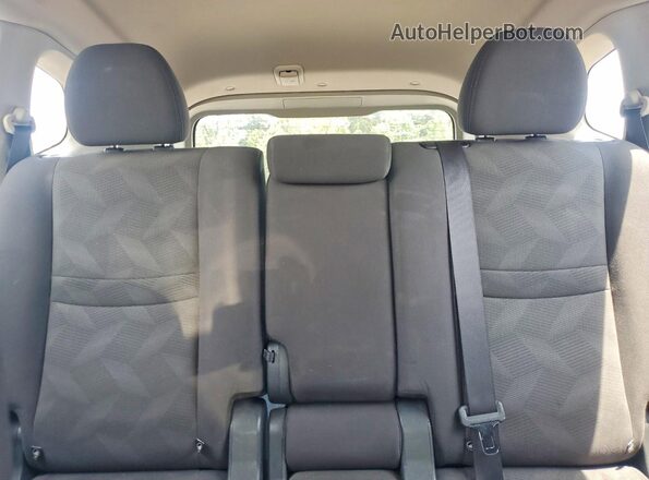 KNMAT2MT6GP704846 2016 NISSAN ROGUE White უკანა სალონის ხედი
