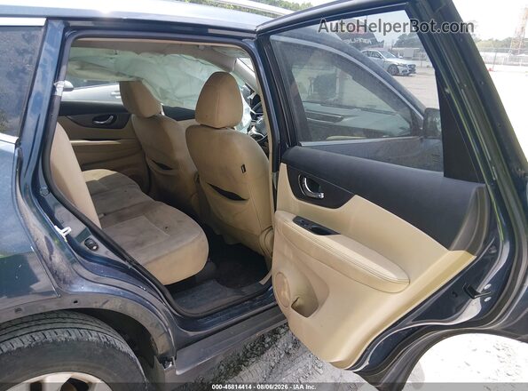 KNMAT2MT6GP707035 2016 NISSAN ROGUE Black Vista de la etiqueta del VIN