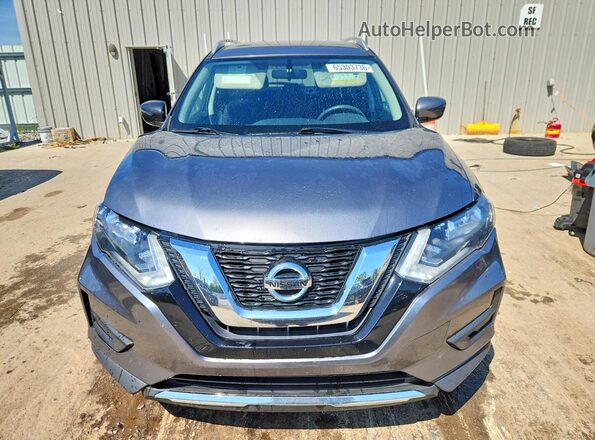 KNMAT2MT6HP519391 2017 NISSAN ROGUE Gray წინა ხედი
