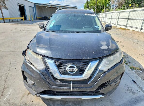 KNMAT2MT6HP524638 2017 NISSAN ROGUE Black Вид спереду